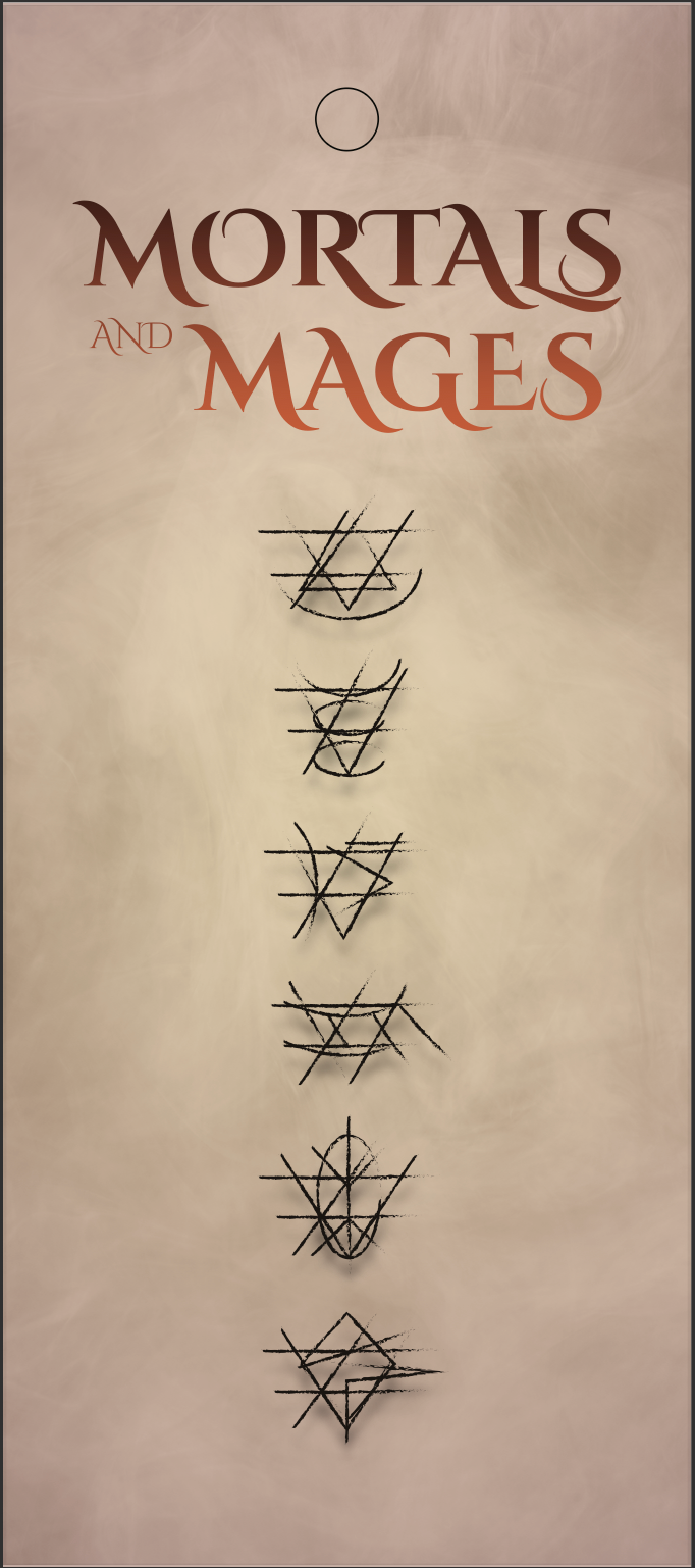 Mortals & Mages Rune Bookmark