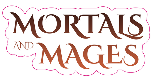Mortals & Mages Logo Sticker
