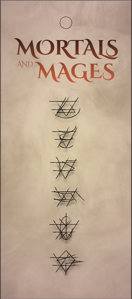 Mortals & Mages Rune Bookmark